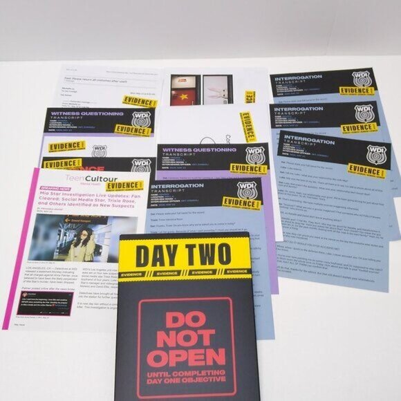 Who Killed Mia? 17+ Murder Mystery Game Immersive & Digital Game For Logic Skill - Picture 5 of 10